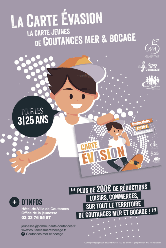 Carte évasion affiche