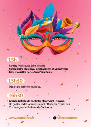 Programme - Carnaval de Coutances 2024